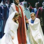 In Simon Boccanegra at the Liceu, 1989 with Anna Tomowa Sintow and Piero Cappuccilli.