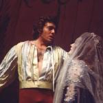 With Dame Joan Sutherland in 'Esclarmonde'.